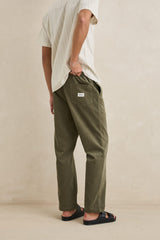 CORD JAM PANT - OLIVE