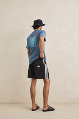 HIGH VINTAGE SS T-SHIRT - SEA BLUE