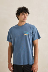HIGH VINTAGE SS T-SHIRT - SEA BLUE