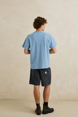 VINTAGE TERRY SS T-SHIRT SLATE