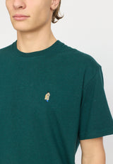 APPLICATION T-SHIRT / 1425 DEA - DARKPETROL