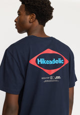 PRINTED T-SHIRT / 1427 HIK - NAVY