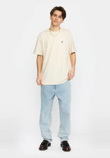 APPLICATION T-SHIRT / 1433 DAT - OFFWHITE MELANGE