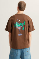 BAR HOPPER SS TEE - VINTAGE COCOA