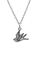 SILHOUETTE LIBERTY NECKLACE - PRATA
