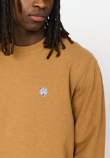 REGULAR CREWNECK / 2801 TIG - LIGHTBROWN