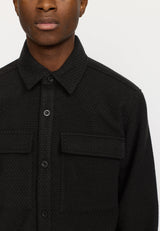UTILITY OVERSHIRT / 3215 - BLACK