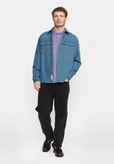 WORKER SHIRT / 3222 - BLUE