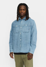 WORKER SHIRT / 3225 - BLUE