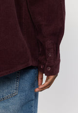UTILITY OVERSHIRT / 3776 - BURGUNDY