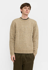 KNIT SWEATER / 6538 - OFFWHITE