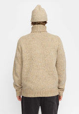 HIGH-NECK SWEATER / 6568 - OFFWHITE