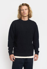 KNIT SWEATER / 6606 - BLACK