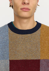 KNIT SWEATER / 6608 - NAVY