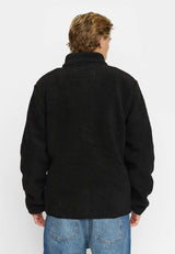 POCKET TEDDY JACKET / 7816 - BLACK
