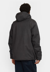 PADDED CITY JACKET / 7878 - BLACK