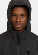 PADDED CITY JACKET / 7878 - BLACK