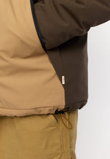 PADDED TECH JACKET / 7879 - BROWN