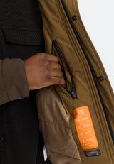 PADDED TECH JACKET / 7879 - BROWN