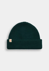 FISHERMAN BEANIE / 9324 - DARKGREEN