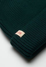 FISHERMAN BEANIE / 9324 - DARKGREEN