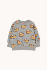 DOGS SWEATSHIRT - MEDIUM GREY HEATHER
