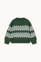RABBITS SWEATER - DARK GREEN