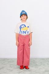 TINY DOG GRAPHIC TEE - LIGHT CREAM HEATHER