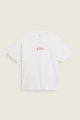 BUCKLED SS TEE - WHITE