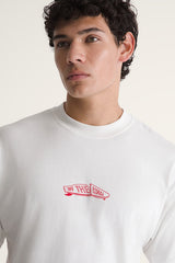 BUCKLED SS TEE - WHITE