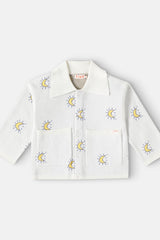 MIDNIGHT SUN CARDIGAN - OFF-WHITE