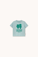 TREES GRAPHIC BABY TEE - WARM GREY