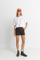 MOTEL OVERSIZED T-SHIRT - VINTAGE WHITE 24FW