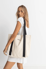 RHYTHM ESSENTIAL TOTE BAG - NATURAL 24FW