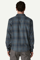M'S L/S LW FJORD FLANNEL SHIRT - PAW: SMOLDER BLUE