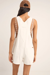 TIDES SHORT OVERALL - WHITE
