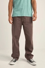 CHILE DENIM PANT - BROWN