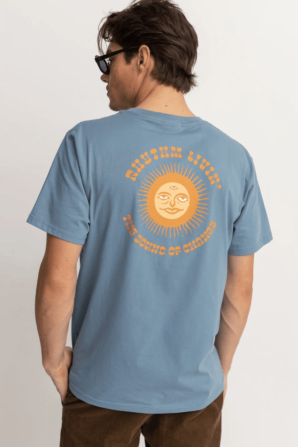 Sun Life SS T-Shirt - Vintage Blue