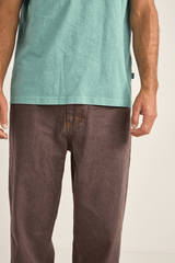 CHILE DENIM PANT - BROWN