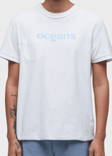 T-SHIRT DOUBLE OCEANS - BRANCO