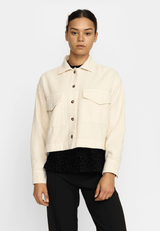 CROPPED SHIRT / 33101 - OFFWHITE
