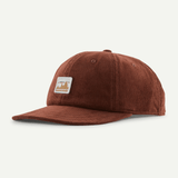 CORDUROY CAP - TEXT LOGO: OLD GROWTH GREEN