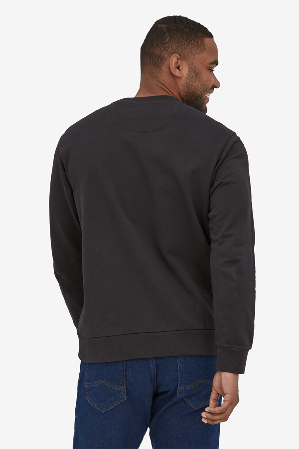 Regenerative Organic Certified Cotton Crewneck Sweatshirt - Ink Black