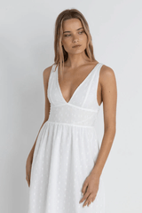 MIRAGE MAXI DRESS - WHITE