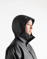 LONG CLASSIC RAIN JACKET WOMEN'S - BLACK