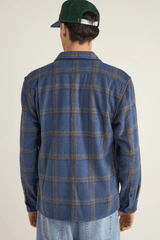 CHECK LS SHIRT - BLUE