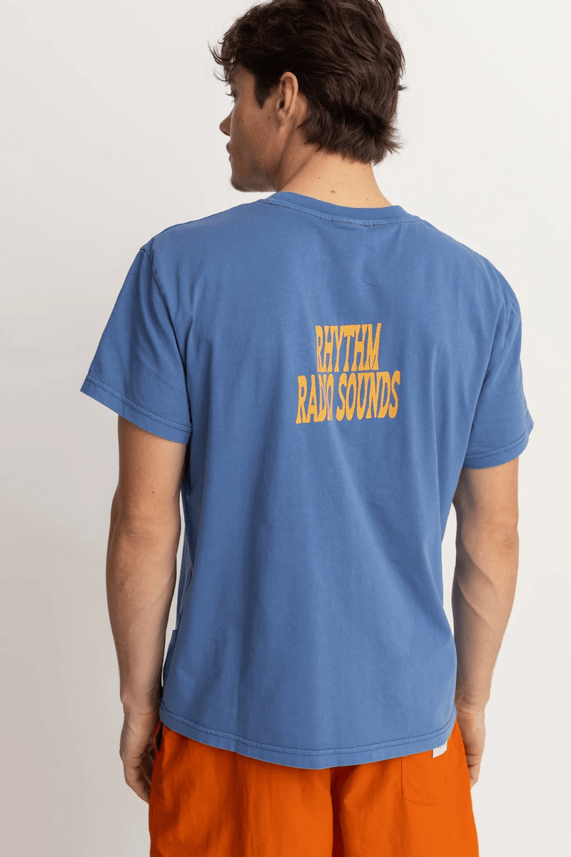 Radio Band SS T-Shirt - Cobalt