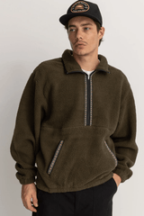 SHERPA PULLOVER - OLIVE