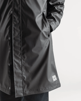 LONG CLASSIC RAIN JACKET WOMEN'S - BLACK