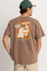 Sun Kissed Vintage SS T-Shirt - Brown